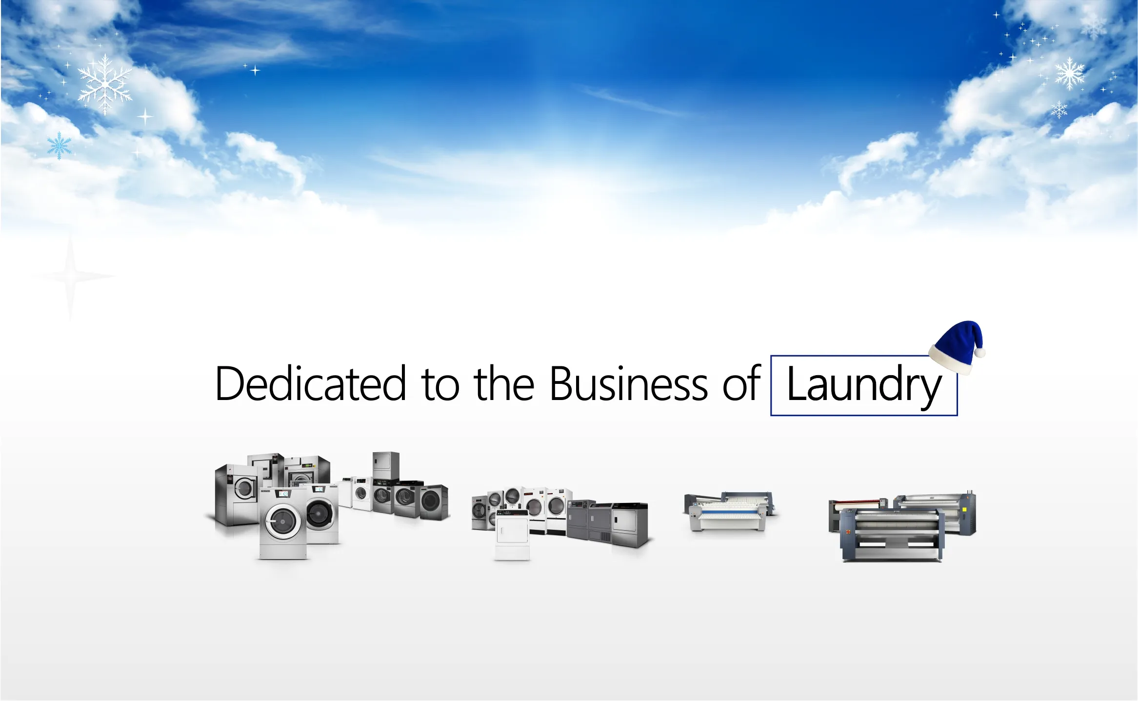 Επαγγελματικός εξοπλισμός πλυντηρίων